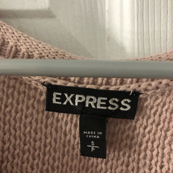 Rose Gold/Baby Pink Seeater w Sleeve Cutouts - Picture 4 of 4